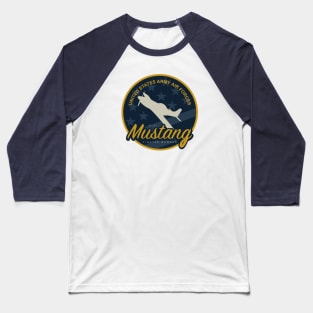 P-51 Mustang Baseball T-Shirt